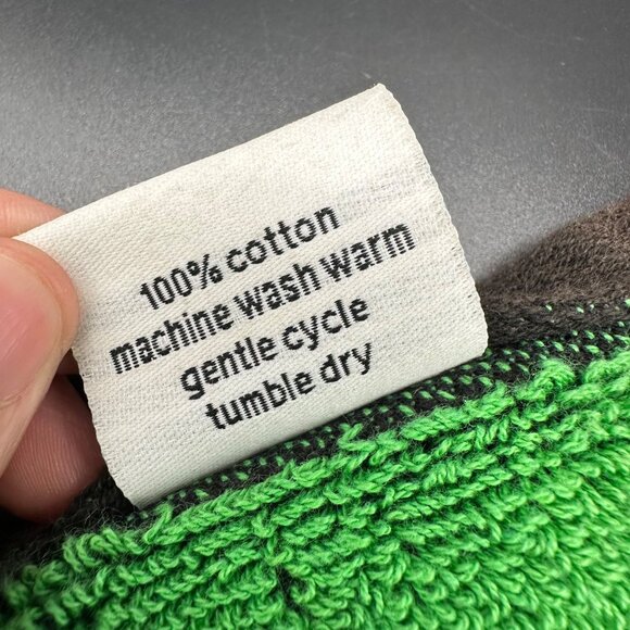 Golf Bag Towel Territory Golf Club Merch Swag Green Black Metal Clip Sports - Picture 5 of 11